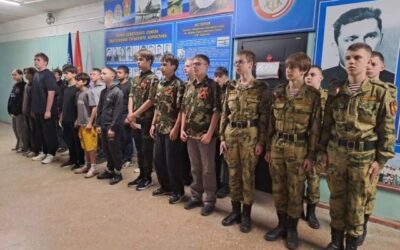 Кадеты Тулы прошли испытания по стандартам ФПAMР в игре-зарнице